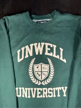 Call her daddy Crewneck Sweatshirt - Forest Green size S